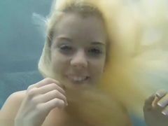 Halle Von Underwater Training