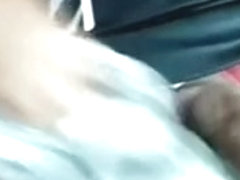 Horny dark brown hair sheboy shoots a fountain of cum on webcam