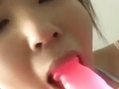 Mesmerizing Japanese Girl With Big Hooters Sensually Touche