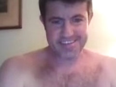 Alluring fagot is beating off in the bedroom and filming himself on web camera