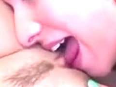 Sorority lesbian pussy licking for coed group