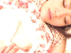 Exotic Japanese chick Mio Kuraki in Crazy Striptease, POV JAV clip