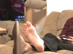 Fortnite with Brittney: Beautiful soles - feet and shoes