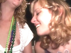 Two Teens that Have Never Met Before Going Down on Eachother Pussy Licking in a Public Bar - After.