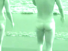 Sneak shot swimming sports men's on the beach - MANIAC撮盗