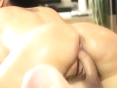 huge boobs milf Reagan Foxx gives a hot nuru massage