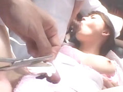 Amazing Japanese whore Erika Sato in Incredible Medical, Fingering JAV scene