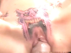 Tabitha James sex during tattoo sesh