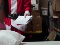 Santa Fucked Hot Shoplifting teen - Katya Rodriguez