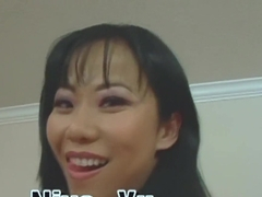 Amazing pornstar Niya Yu in exotic facial, interracial porn movie