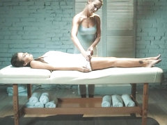 Full Body Massage Episode 2 - Erotic Massage - Alexis Crystal & Cindy Shine - VivThomas