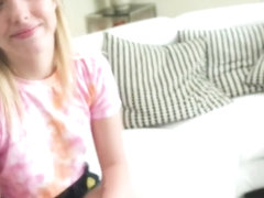 Freckled Teen Fucked And Cum On