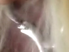 Crazy Homemade Shemale record with Blowjob, Blonde scenes