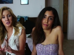 Amazing pornstar Selma Sins in crazy blonde, college porn scene