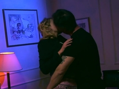 Hottest pornstars Lezley Zen and Carly Parker in amazing blonde, big tits porn clip