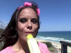 Hottest pornstar Gala Brown in Amazing Brunette, Blowjob porn movie