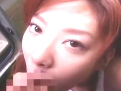 Hottest Japanese chick Aki Katase in Crazy Fingering, Public JAV clip